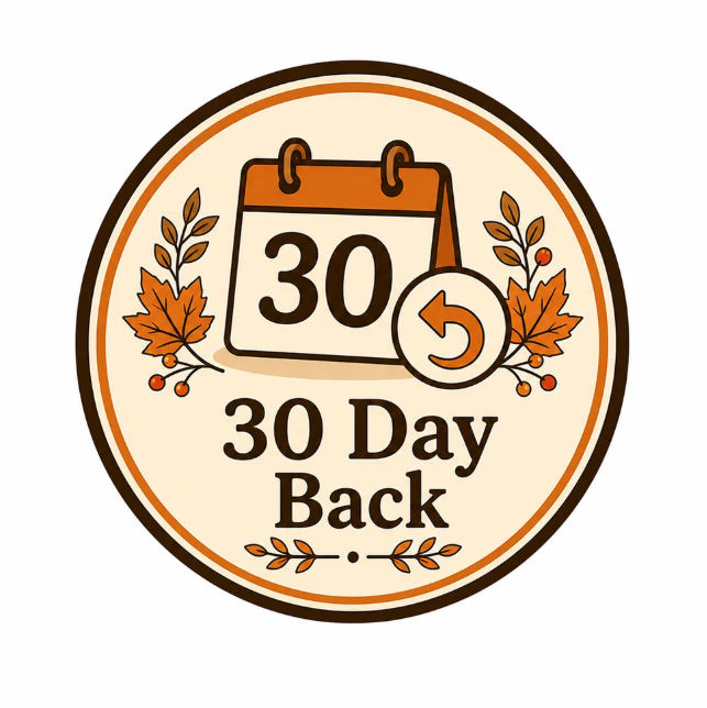 30 Day Back Gaurantee